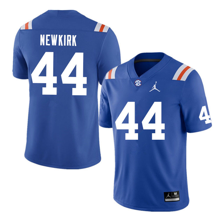Men #44 Daquan Newkirk Florida Gators College Football Jerseys Sale-Throwback